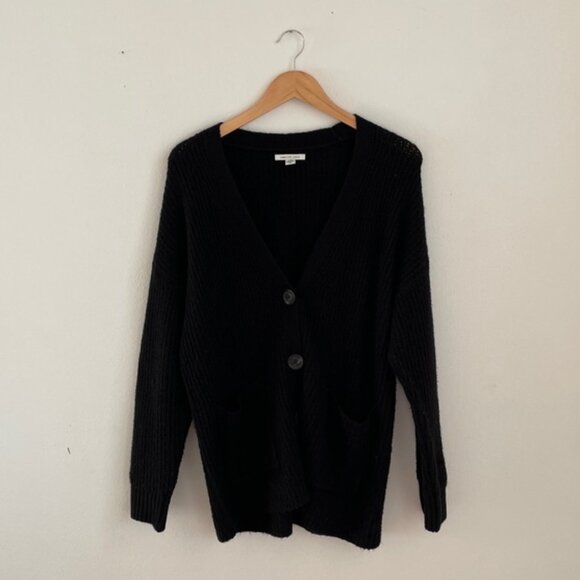 American Eagle Cardigan Button Up Vneck Longline Sweater - Picture 1 of 11